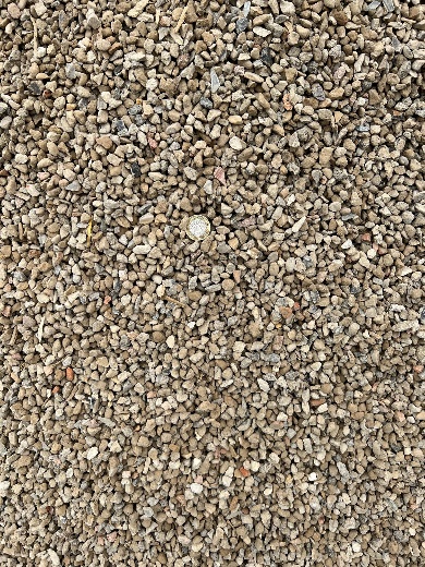 Close up of a gravel path.