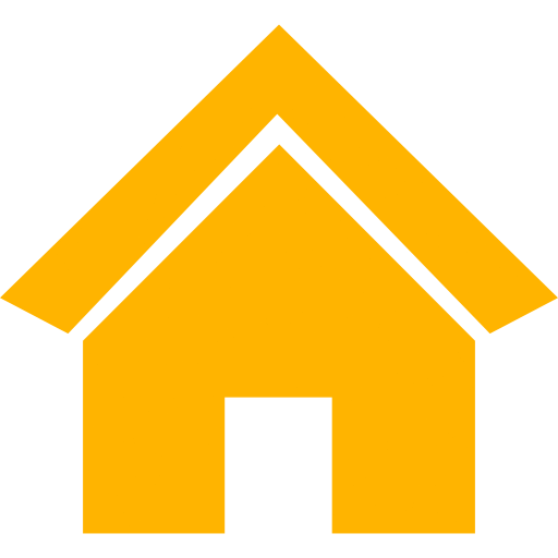 A house, in yellow.