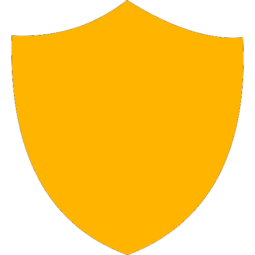 A shield icon, in yellow.